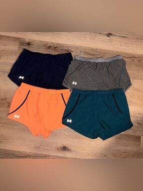Under Armour Women's Fly By 2.0 Athletic Shorts bundle lot